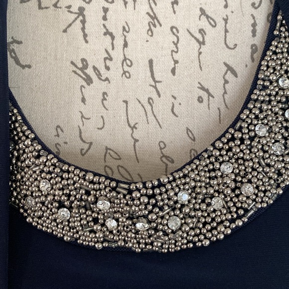 R & M Richards Navy Blue cocktail dress - Picture 2 of 7